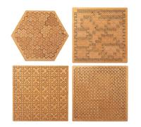 Fractal Tray Puzzles, Mind Bending Wooden Jigsaw Puzzle, Educational Wooden Puzzle, Reverse Thinking Challenge, Framed, Suitable for Brain Training Games, for Family Party, Gift & Travel (05#)