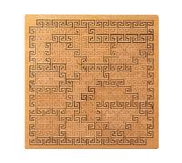 Fractal Tray Puzzles Mind Bending Wooden Jigsaw Puzzle for Adults Hard Difficult Wooden Jigsaw Puzzle Unique Irregular Creative Labyrinth Impossible Reverse Thinking Challenging No Image Puzzles