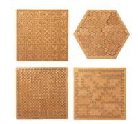 Fractal Tray Puzzles, Mind Bending Wooden Jigsaw Puzzle, Hard Difficult Wooden Jigsaw Puzzle for Adults,Unique Irregular Creative Labyrinth all