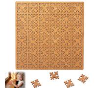 Fractal Tray Puzzles, Mind Bending Wooden Jigsaw Puzzle, Hard Difficult Wooden Jigsaw Puzzle for Adults, Creative Labyrinth Reverse Thinking Challenging Christmas Birthday Gifts for Kids Adults