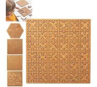 Fractal-Tray Puzzles - Mind Bending Wooden Jigsaw Puzzle, Hard Difficult Wooden Jigsaw Puzzles for Adults, Reverse Thinking Challenging, Advanced Logic Games for Family Party Gift (B#)