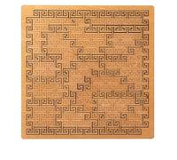 Fractal Tray Puzzles, Mind Bending Wooden Jigsaw Puzzle, Hard Irregular Wooden Jigsaw Fractal Puzzles Challenge, Challenging No-Image Puzzle for Family Party (#A)
