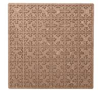 Fractal Tray Puzzles, Mind Bending Wooden Jigsaw Puzzle, Irregular No-Image Labyrinth, Reverse Thinking Challenging No Image Puzzle, Hard Difficult Wooden Jigsaw for Adults(Square)