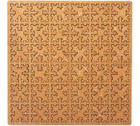 Fractal Tray Puzzles - Mind Bending Wooden Jigsaw Puzzle, Unique Irregular Hard Difficult Jigsaw Puzzle for Adults, Reverse Thinking Challenging Irregular Jigsaw with Frame (B)