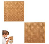 Fractal Tray Puzzles, Mind-Bending Wooden Jigsaw With Frame | Unique Irregular Labyrinth Puzzle For Adults | Creative Reverse-Thinking Challenge & Brain Teaser(Style G)