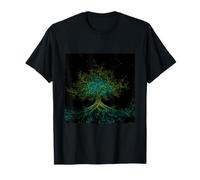 Fractal Tree of Life Roots Spiritual Art T-Shirt