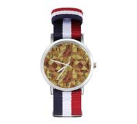 Fractal Triangle Geometric Fragments Fashion Watches Men Women Wrist Watch Outdoor Sports