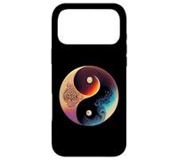 Fractal Yin And Yan Chinese Philosophical Cosmology Case for iPhone 17 Pro Max