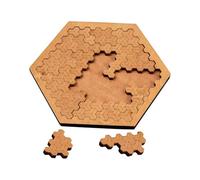 Fractals Tray Puzzles, Wooden Impossible Jigsaw Puzzle for Kids Adults, Mind Bending Fractional Tray Jigsaw Puzzles with Frame, 2026 Reverse Thinking Puzzle Brain Teaser, for Party Supplies
