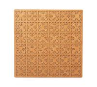 FractalTray Puzzles - Mind Bending Hard Difficult Wooden Jigsaw Puzzles For Adults, Portable Impossible Reverse Thinking Challenging No Image For Family Party