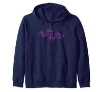 Fractimage! Mathematics as Art - Mandelbrot Fractal Art Zip Hoodie