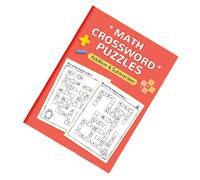 Fraction Math Workbook for Kids - 32 Pages Educational Coloring & Problem Solving Activities, Travel-Friendly Learning Drawing Pad