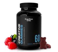 Fraction One Creatine Monohydrate 60 Gummies - 3000 mg per Serving, Muscle Recovery, Pre-Workout Support, Sugar-Free, Gym Supplement for Men/Women - 30 Days Supply - UK 3rd Party Tested, Lab Verified