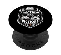 Fraction Over Fiction Analytical Thinking Mindset Statement PopSockets Adhesive PopGrip