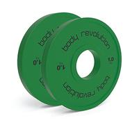 Fractional Bumper Plates (2 x 1kg) Green