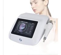 Fractional Radiofrequency Microneedling Device, Facial Lifting Microneedle Skin Tightening Device, Two-In-One Fractional Cold Hammer Equipped with 4 Needle Heads and 2 Handles
