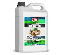 Fractionated Coconut Oil, 100% Pure Natural Carrier Oil for Skin, Hair, Lip Gloss, DIY Beauty Recipes, Aromatherapy, Massage, Cuticules - MCT Oil - Cruelty Free, Vegan 5 Litre