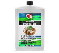 Fractionated Coconut Oil, 100% Pure Natural for Skin, Hair, Lip Gloss, DIY Beauty Recipes, Aromatherapy, Massage, Cuticules - MCT - Cruelty Free, Vegan (250ml Postal)