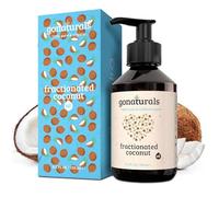 Fractionated Coconut Oil by GONATURALS for Skin, Hair & Face, 250ml - 100% Pure, Anti-Aging, Hydrating - Scalp, Lips, Beards, Nails, Tattoos, Aromatherapy, Body Massage, Made in Germany