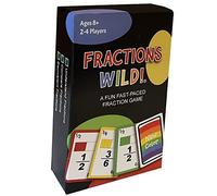 Fractions Wild - Match Fraction Number or Color to be The First to get rid of All Your Cards! Easy to Learn, Fun to pla Math Game for 3rd, 4th, 5th and 6th Grades.