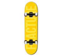 Fracture Fade Factory Complete Skateboard Yellow 7.75"