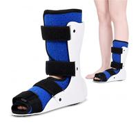 Fracture Support Boot for Broken Foot and Ankle Sprain, Adjustable Ankle Fixation Stabiliser Brace for Foot Drop, Breathable AFO Orthosis Splint for Recovery(Right,S)