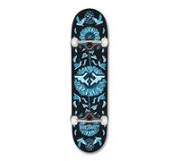 Fracture x Adswarm 2 The Golden Ratio Factory Complete Skateboard Black 8"