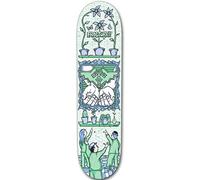 Fracture x Adswarm Skateboard Deck Green 8.0"