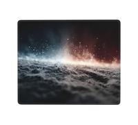 Fractured Cosmos Non-Slip Mouse Pad Seven by Nine Inch Horizontal Design for Office Gaming and Laptop Use