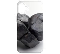Fractured Heart Dark Aesthetic Art Case for iPhone 16 Plus