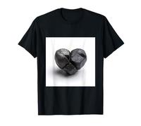 Fractured Heart Dark Aesthetic Art T-Shirt