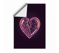 Fractured Light Modern Unframed Wall Art Print A3 (42×29.7cm), Wall Decor for Living Room, Bedroom, Office & Home, Art Gift