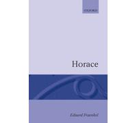 Fraenkel - Horace - New paperback or softback - 16 - X555z