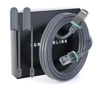 Frafode Starlink Gen 3 Cable, 16.4FT/5M Replacement Standard V3 Starlink Cable for Starlink Rectangular Satellite Extension Starlink Ethernet Cable Waterproof Accessories - Gray