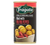 Fragata Stoneless Manzanilla Olives Filled with Piri Piri Pepper (8 x 350g)