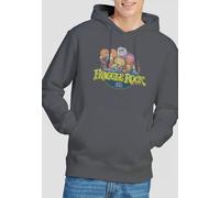 Fraggle Rock Circle Logo Hoodie, Charcoal Jim Henson Charcoal S