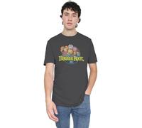 Fraggle Rock Circle Logo Unisex T Shirt, Charcoal, X-Large