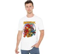 Fraggle Rock Group Hug Unisex T Shirt, White, X-Large