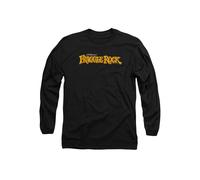 Fraggle Rock Logo Long Sleeve T-Shirt, Black Jim Henson Black S
