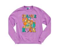 Fraggle Rock Men's Dancing Sweatshirt in Purple | Size: Small Fraggle Rock Purple S