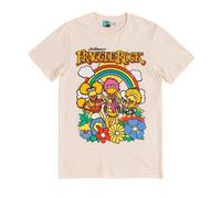 Fraggle Rock Men's Rainbow T-Shirt in Ecru | Size: Medium Fraggle Rock Ecru M