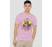 Fraggle Rock Mokey Circle T Shirt, Pink Jim Henson Pink S