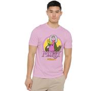 Fraggle Rock Mokey Circle Unisex T Shirt, Pink, XX-Large