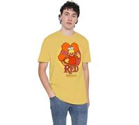 Fraggle Rock Red Circle Unisex T Shirt, Banana, X-Large