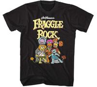 Fraggle Rock Squad Goals Men's T Shirt Jim Henson's 80s Muppet Group (3X-Large)