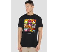 Fraggle Rock Squared T Shirt, Black Jim Henson Black S