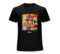 Fraggle Rock Squared TV Show Men's Black T-Shirt Unisex Tee Shirt M