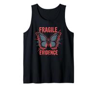 Fragile Evidence Butterfly Grunge Dark Aesthetic Tank Top