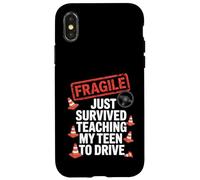 Fragile Just Survived Teaching My Teen to Drive Graphic Case for iPhone X/XS