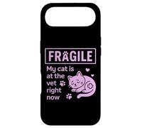 Fragile My Cat Is At The Vet Right Now Cat Mom Case for iPhone Air
